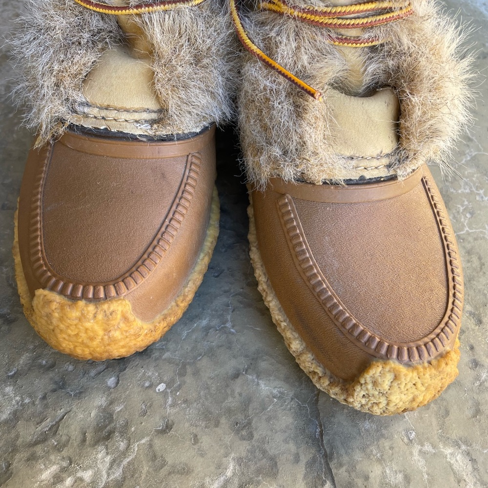 Vintage Sorel Nanook leather winter snow boots - Picture 3 of 10